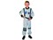 03957 - Šaty na karneval - kosmonaut, 130-140 cm