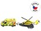 07214 - Sada ambulance + vrtulník, se světlem a zvukem