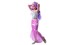 09139 - Šaty na karneval - mořská panna,  120 - 130 cm