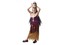 09330 - Šaty na karneval -  čarodějka, 110 - 120 cm