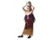 09331 - Šaty na karneval -  čarodějka, 120 - 130  cm