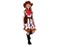 09420 - Šaty na karneval - kovbojská dívka, 110 - 120 cm