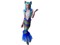 09432 - Šaty na karneval - mořská panna, 110 - 120 cm