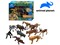 07540 - Zvířátka - safari, 10 ks, mobilní aplikace pro zobrazení zvířátek, 11 cm