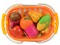 08400 - Nákupní košík s ovocem a doplňky