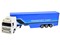 08431 - Kamion přepravní na setrvačník, 33 x 5,5  x 8,5 cm