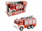 08443 - Auto hasičské se stříkačkou, na setrvačník, funkce pumpa stříká vodu, světlo, zvuk, 30 x 13 x 10 cm