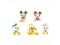 12304 - Mickey puzzle, 12 x 9,6 x 0,4 cm