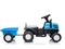 12390 - Traktor s vlečkou, na baterie, 106 x 40,5 x 48,5 cm