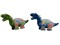 14416 - Dinosaurus s ozubenými kolečky, na baterie, se světlem a hudbou, 24 x 14 x 19 cm