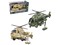 14544 - Vrtulník vojenský, se světlem a zvukem, na baterie, 28 x 10 x13 cm