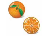 99411 - Míč pomeranč, 23 cm