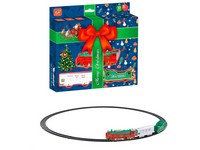 14116 - Vlaková souprava - vánoční, na baterie, se světlem, průměr  68 cm