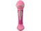 01634 - MaDe Mikrofon na baterie, 19cm, růžová