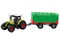 07212 - Traktor s přívěsem, se zvukem a světlem, 12,5 x 34,5 x 10,5 cm