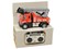08451 - Auto hasičské na dálkové ovládání, 12 x 7 x 6 cm